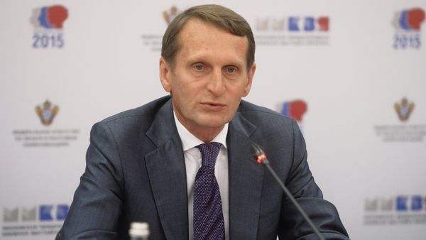 Russian State Duma Speaker Sergei Naryshkin - Sputnik International
