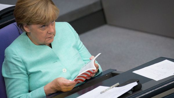 German Chancellor Angela Merkel for the first time publically accepted the fact that Crimea doesn’t belong to Ukraine and that the peninsula will stay as part of Russia, Alexei Pushkov, head of the Foreign Affairs Committee of the Russian Duma, said on his Twitter account, according to Gazeta.ru. - Sputnik International