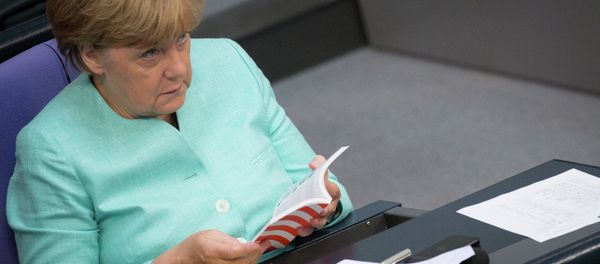 German Chancellor Angela Merkel for the first time publically accepted the fact that Crimea doesn’t belong to Ukraine and that the peninsula will stay as part of Russia, Alexei Pushkov, head of the Foreign Affairs Committee of the Russian Duma, said on his Twitter account, according to Gazeta.ru. German Chancellor Angela Merkel for the first time publically accepted the fact that Crimea doesn’t belong to Ukraine and that the peninsula will stay as part of Russia, Alexei Pushkov, head of the Foreign Affairs Committee of the Russian Duma, said on his Twitter account, according to Gazeta.ru. - Sputnik International