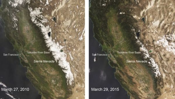 Sierra Nevada Snows - Sputnik International