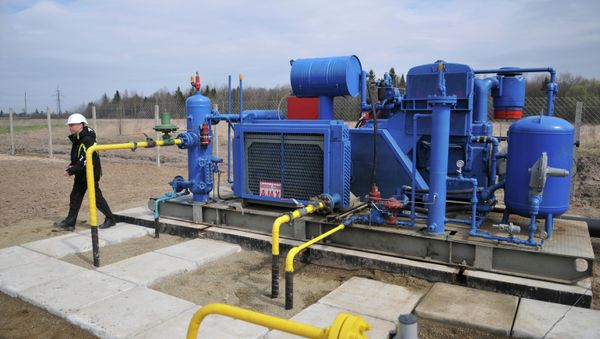 Compression unit of Krekhovskoye natural gas field - Sputnik International