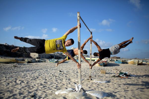 Addicted to Extreme Sports: Conquerors of Gaza Strip Addicted to Extreme Sports: Conquerors of Gaza Strip - Sputnik International