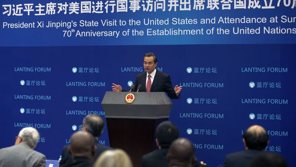 Chinese Foreign Minister Wang Yi - Sputnik International