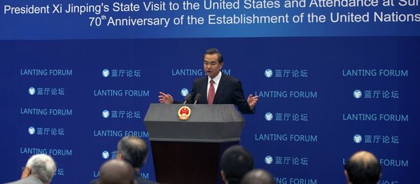 Chinese Foreign Minister Wang Yi Chinese Foreign Minister Wang Yi - Sputnik International