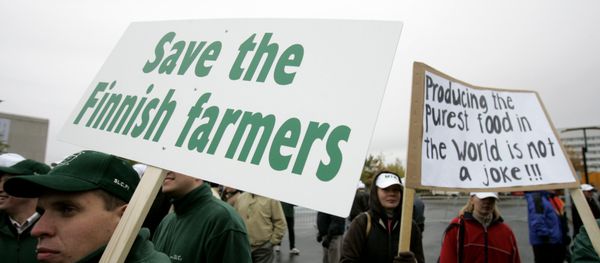 Finnish farmers - Sputnik International