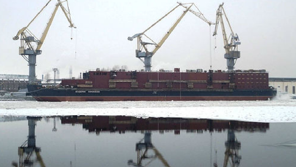 Floating nuclear co-generation plant (FNCP) “Akademik Lomonosov” - Sputnik International