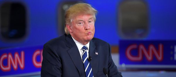 Republican presidential candidate, businessman Donald Trump reacts during the CNN Republican presidential debate. - Sputnik International