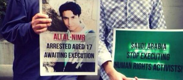20-year-old Ali Mohammed al-Nimr from Saudi Arabia may soon face death by crucifixion after the court rejected his final appeal - Sputnik International
