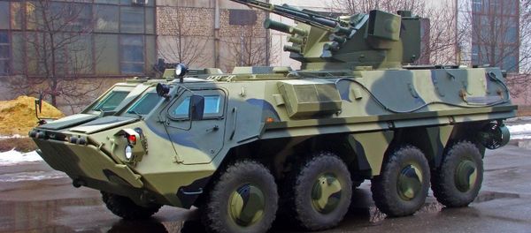 BTR-4 with the fighting module Parus BTR-4 with the fighting module Parus - Sputnik International