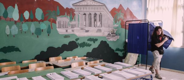Preliminary parliamentary elections in Greece - Sputnik International