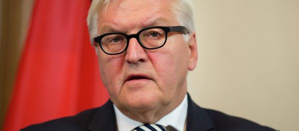 German Foreign Minister Frank-Walter Steinmeier speaks about the ongoing crisis in Syria during a news conference with U.S. Secretary of State John Kerry at Villa Borsig, Berlin, Sunday, Sept. 20, 2015 German Foreign Minister Frank-Walter Steinmeier speaks about the ongoing crisis in Syria during a news conference with U.S. Secretary of State John Kerry at Villa Borsig, Berlin, Sunday, Sept. 20, 2015 - Sputnik International