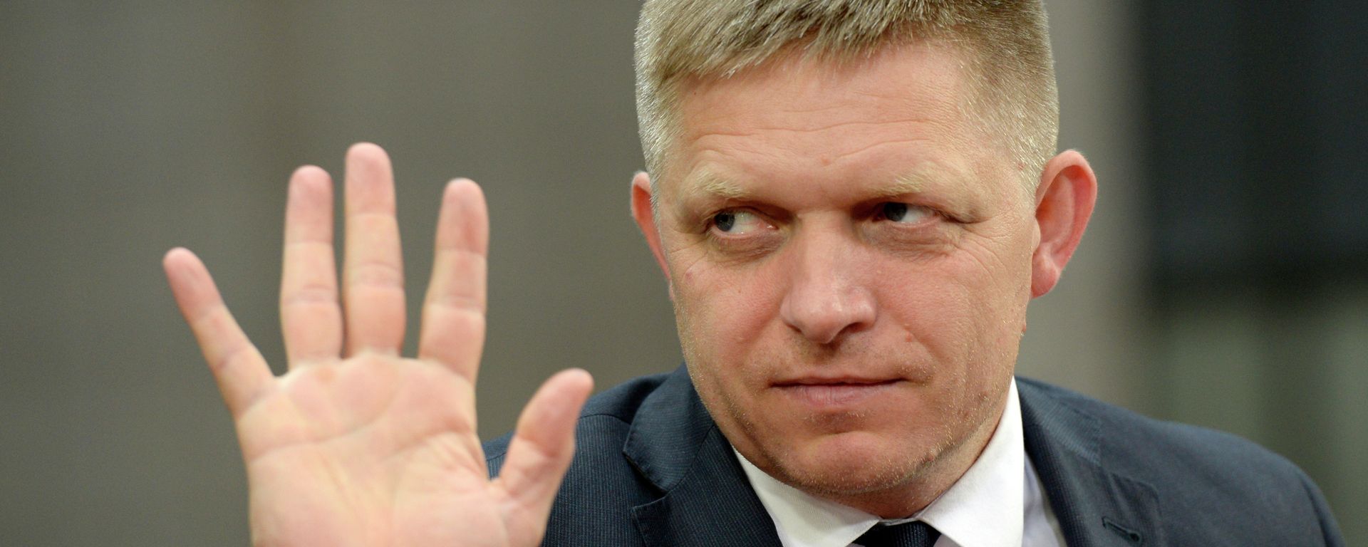 Slovakia's Prime minister Robert Fico arrives for an emergency Eurogroup finance ministers' meeting on Greece at the European Council in Brussels, on June 22, 2015 Slovakia's Prime minister Robert Fico arrives for an emergency Eurogroup finance ministers' meeting on Greece at the European Council in Brussels, on June 22, 2015 - Sputnik International, 1920, 29.09.2023