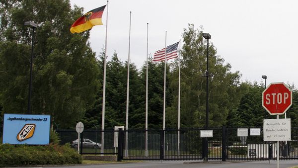The main gate of the airbase in Buechel/Cochem, Germany, photographed on Sunday, June 22, 2008 The main gate of the airbase in Buechel/Cochem, Germany, photographed on Sunday, June 22, 2008 - Sputnik International
