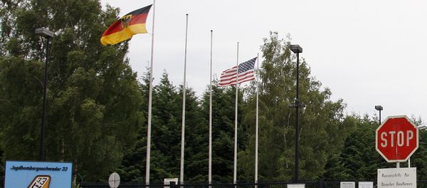 The main gate of the airbase in Buechel/Cochem, Germany, photographed on Sunday, June 22, 2008 The main gate of the airbase in Buechel/Cochem, Germany, photographed on Sunday, June 22, 2008 - Sputnik International