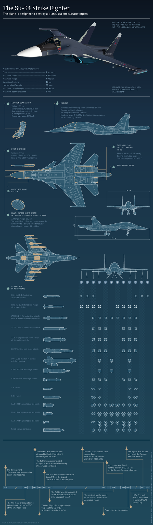 The Su-34 Strike Fighter The Su-34 Strike Fighter - Sputnik International