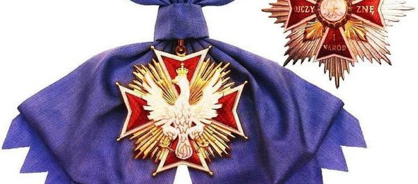 Order of the White Eagle (Poland) Order of the White Eagle (Poland) - Sputnik International