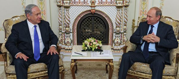 Russian President Vladimir Putin meets with Israeli Prime Minister Benjamin Netanyahu - Sputnik International