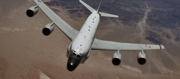 An RC-135 Rivet Joint reconnaissance aircraft - Sputnik International