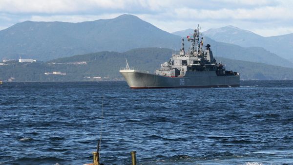 Training exercise to rebuff amphibious assault landing on shore of Kamchatka Peninsula - Sputnik International