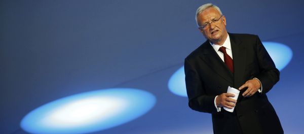 Volkswagen CEO Martin Winterkorn gives his closing speech during the Volkswagen group night ahead of the Frankfurt Motor Show (IAA) in Frankfurt, Germany - Sputnik International