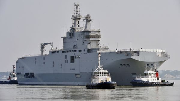 An RT correspondent stepped on board the Mistral assault ship, shortly after it was reported that the first helicopter carrier of two purchased by Egypt from France had arrived in Alexandria - Sputnik International