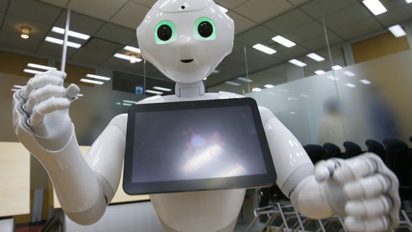SoftBank Corp.'s new companion robot Pepper SoftBank Corp.'s new companion robot Pepper - Sputnik International
