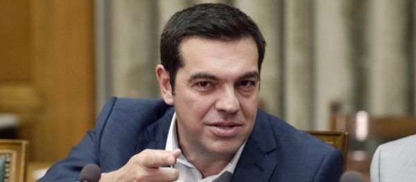 Greek Prime Minister Alexis Tsipras - Sputnik International