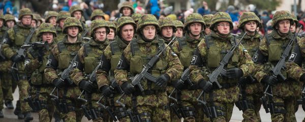 Estonian soldiers Estonian soldiers - Sputnik International