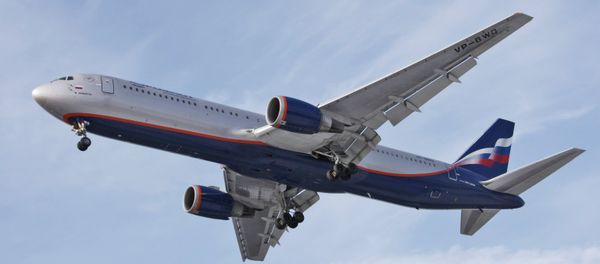 Aeroflot Russian Airlines Boeing-767 at Sheremetyevo airport. - Sputnik International