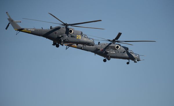 Air show celebrating 95 years of the Russian military's flight test center - Sputnik International