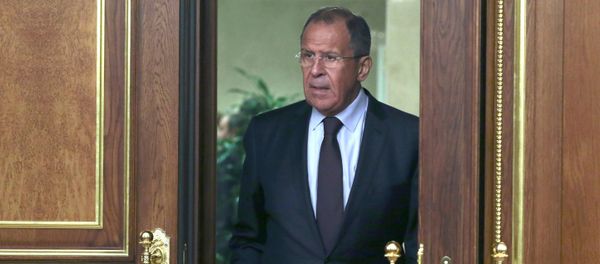 Foreign Minister Sergei Lavrov to attend Prime Minister Dmitry Medvedev's meeting with Cabinet ministers at the Government House, September 24, 2015 - Sputnik International