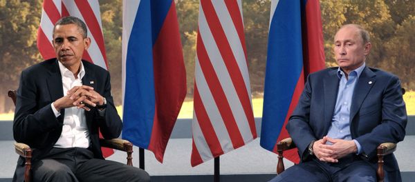 Russian President Vladimir Putin, right, and U.S. President Barack Obama have a meeting within the framework of the G8 summit in Northern Ireland, 17 June 2013 Russian President Vladimir Putin, right, and U.S. President Barack Obama have a meeting within the framework of the G8 summit in Northern Ireland, 17 June 2013 - Sputnik International