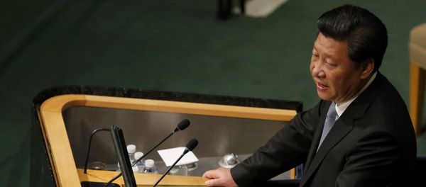 President Xi Jinping of China addresses attendees during the 70th session of the United Nations General Assembly at the U.N. Headquarters in New York, September 28, 2015 President Xi Jinping of China addresses attendees during the 70th session of the United Nations General Assembly at the U.N. Headquarters in New York, September 28, 2015 - Sputnik International