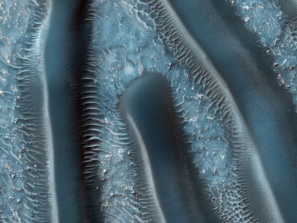 Sand dunes on the surface of Mars Sand dunes on the surface of Mars - Sputnik International