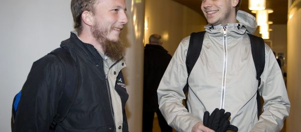 File picture of Pirate Bays internet site founders Gottfrid Svartholm Warg, left, and Peter Sunde, right, arriving for their trial at Stockholm city court in 2009. File picture of Pirate Bays internet site founders Gottfrid Svartholm Warg, left, and Peter Sunde, right, arriving for their trial at Stockholm city court in 2009. - Sputnik International
