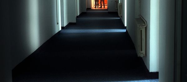 In this Wednesday, Nov. 9, 2005, file picture Romanian military staff stand at the end of a corridor on the Mihail Kogalniceanu airbase, near the Black Sea port of Constanta, a Soviet-era facility which became a key focus of a European investigation into allegations that the CIA operated secret prisons, some 250 kilometers (155 miles) east of Bucharest, Romania. - Sputnik International