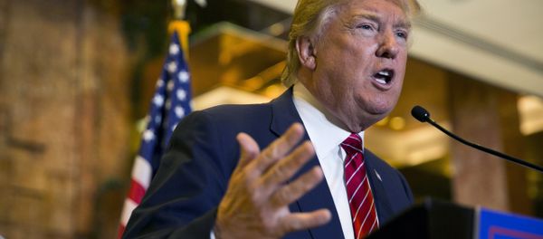 Republican presidential hopeful Donald Trump announces his tax plan during a press conference at Trump Tower in New York on September 28, 2015 Republican presidential hopeful Donald Trump announces his tax plan during a press conference at Trump Tower in New York on September 28, 2015 - Sputnik International