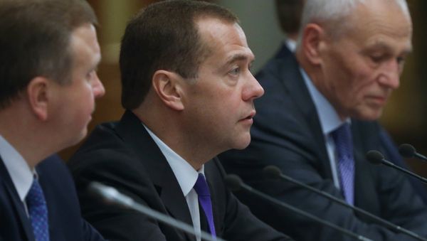 Russian Prime Minister Dmitry Medvedev Russian Prime Minister Dmitry Medvedev - Sputnik International