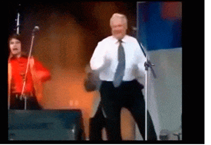 Yeltsin dancing Yeltsin dancing - Sputnik International