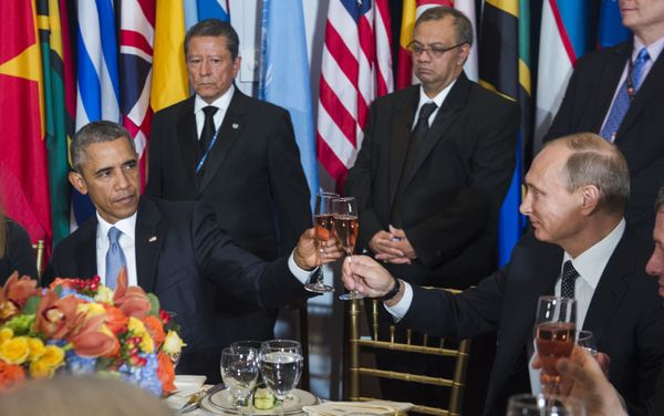 The same photo, used by news agencies including AP and AFP, with Duda cropped. The same photo, used by news agencies including AP and AFP, with Duda cropped. - Sputnik International