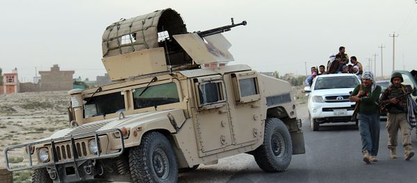 In this picture taken on Tuesday, Sept. 29, 2015 Afghanistan's security forces patrol of Kunduz city, north of Kabul, Afghanistan. In this picture taken on Tuesday, Sept. 29, 2015 Afghanistan's security forces patrol of Kunduz city, north of Kabul, Afghanistan. - Sputnik International