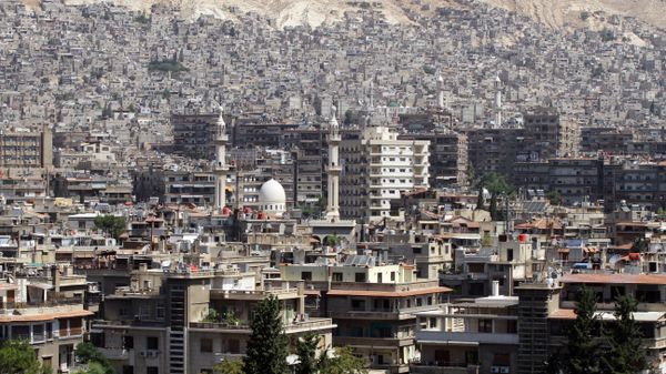 A general view shot taken on June 30, 2015, shows a neighbourhood in the Syrian capital Damascus A general view shot taken on June 30, 2015, shows a neighbourhood in the Syrian capital Damascus - Sputnik International