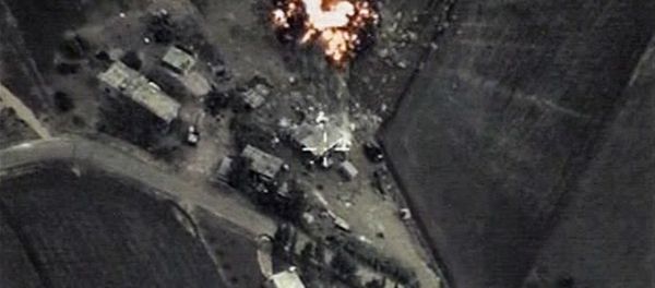 Russia carries out air strikes on ISIS positions in Syria Russia carries out air strikes on ISIS positions in Syria - Sputnik International