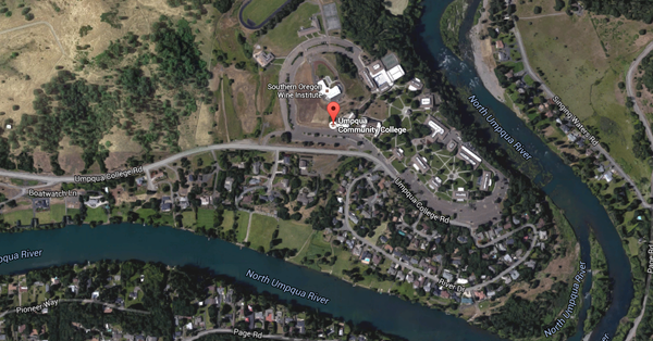 Satellite image of Umpqua Community College - Sputnik International