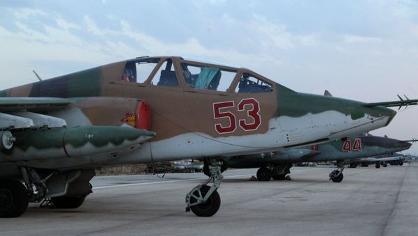 Sputnik Exclusive: Russian Sukhoi jets at airfield near Latakia Sputnik Exclusive: Russian Sukhoi jets at airfield near Latakia - Sputnik International