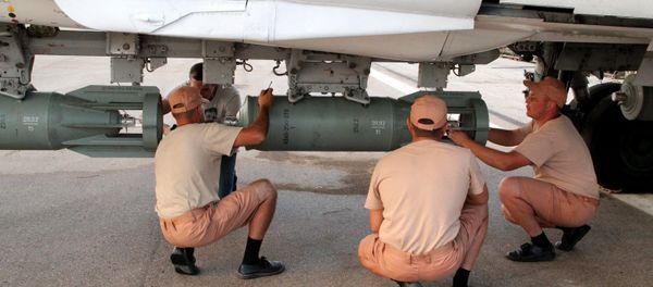 Sputnik Exclusive: Russian Sukhoi jets at airfield near Latakia Sputnik Exclusive: Russian Sukhoi jets at airfield near Latakia - Sputnik International