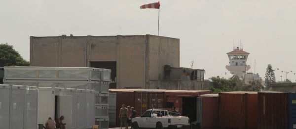 Russian soldiers at the Hmeymim base in Syria Russian soldiers at the Hmeymim base in Syria - Sputnik International