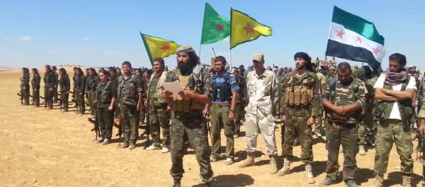 Euphrates Volcano Command - Sputnik International