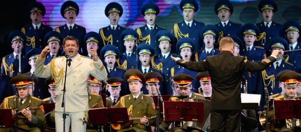 Performance of Alexandrov ensemble at Winter Arts Festival in Sochi Performance of Alexandrov ensemble at Winter Arts Festival in Sochi - Sputnik International