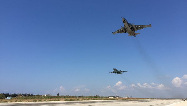 Russian tactical group seen at Hmeimim aerodrome in Syria - Sputnik International